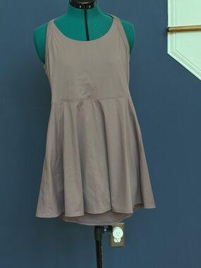 HALARA Backless twisted active dress